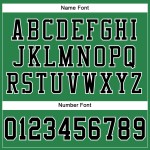 Football Green Mesh Jersey Custom Authentic Black-White Grass Football Green Mesh Jersey Custom Authentic Black-White Grass