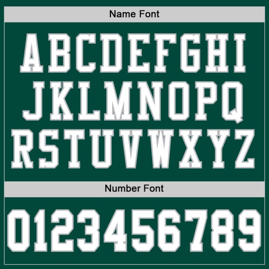 Authentic Football White-Gray Custom Green Mesh Jersey Authentic Football White-Gray Custom Green Mesh Jersey