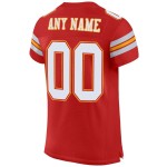 Jersey Authentic Scarlet Football Mesh Custom White-Gold Jersey Authentic Scarlet Football Mesh Custom White-Gold