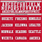 Mesh White-Gray Jersey Custom Authentic Red Throwback Football Mesh White-Gray Jersey Custom Authentic Red Throwback Football