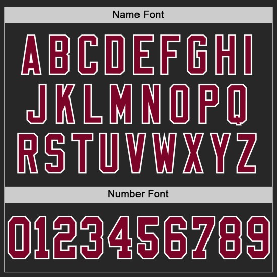 Mesh Football Throwback Authentic Jersey Custom Maroon-White Black Mesh Football Throwback Authentic Jersey Custom Maroon-White Black