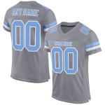 Mesh Light Jersey Gray Football Blue-White Light Custom Authentic Mesh Light Jersey Gray Football Blue-White Light Custom Authentic