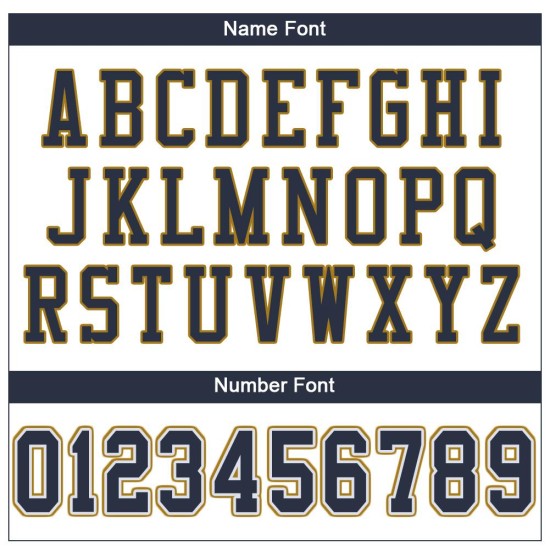 Mesh Custom Gold White Jersey Navy-Old Authentic Football Mesh Custom Gold White Jersey Navy-Old Authentic Football