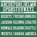 Jersey Custom Green Authentic Football Kelly Mesh White-Gray Jersey Custom Green Authentic Football Kelly Mesh White-Gray