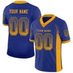 Fashion Football Drift Gold-Navy Custom Jersey Mesh Royal Fashion Football Drift Gold-Navy Custom Jersey Mesh Royal