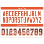 Mesh Fashion Drift Football Navy Orange-White Jersey Custom Mesh Fashion Drift Football Navy Orange-White Jersey Custom