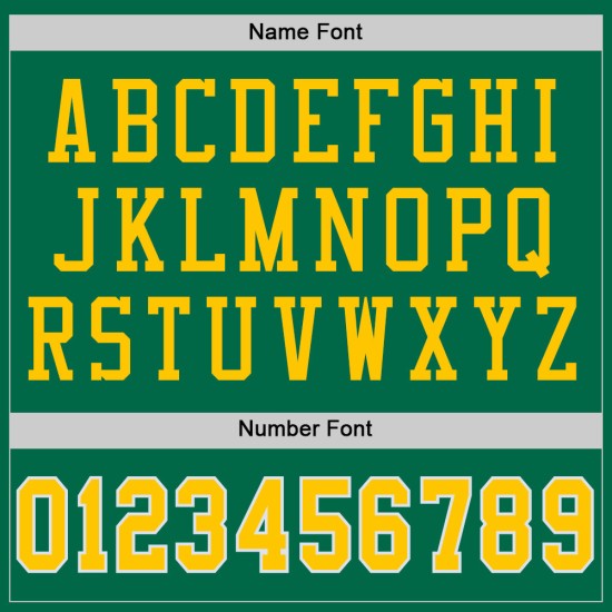 Custom Gold-White Mesh Grass Football Throwback Authentic Jersey Green Custom Gold-White Mesh Grass Football Throwback Authentic Jersey Green