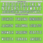 Green Jersey Custom Navy-White Neon Mesh Authentic Football Green Jersey Custom Navy-White Neon Mesh Authentic Football