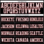 Authentic Football Mesh White-Red Black Jersey Custom Authentic Football Mesh White-Red Black Jersey Custom