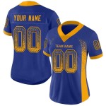 Fashion Football Drift Gold-Navy Custom Jersey Mesh Royal Fashion Football Drift Gold-Navy Custom Jersey Mesh Royal