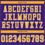 Gold-White Custom Purple Mesh Jersey Authentic Football Gold-White Custom Purple Mesh Jersey Authentic Football