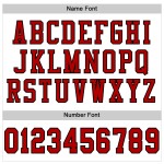 White Red-Black Mesh Football Authentic Custom Jersey White Red-Black Mesh Football Authentic Custom Jersey