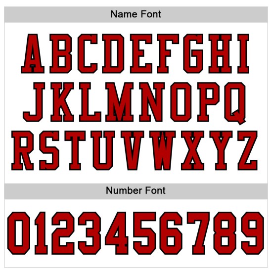 White Red-Black Mesh Football Authentic Custom Jersey White Red-Black Mesh Football Authentic Custom Jersey