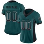 Drift Jersey Custom Black-White Midnight Fashion Green Football Mesh Drift Jersey Custom Black-White Midnight Fashion Green Football Mesh