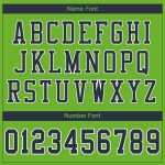 Neon Navy-White Football Jersey Custom Mesh Green Authentic Neon Navy-White Football Jersey Custom Mesh Green Authentic