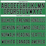 Football Green Mesh Jersey Custom Authentic Black-White Grass Football Green Mesh Jersey Custom Authentic Black-White Grass