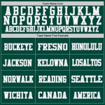 Authentic Football White-Gray Custom Green Mesh Jersey Authentic Football White-Gray Custom Green Mesh Jersey